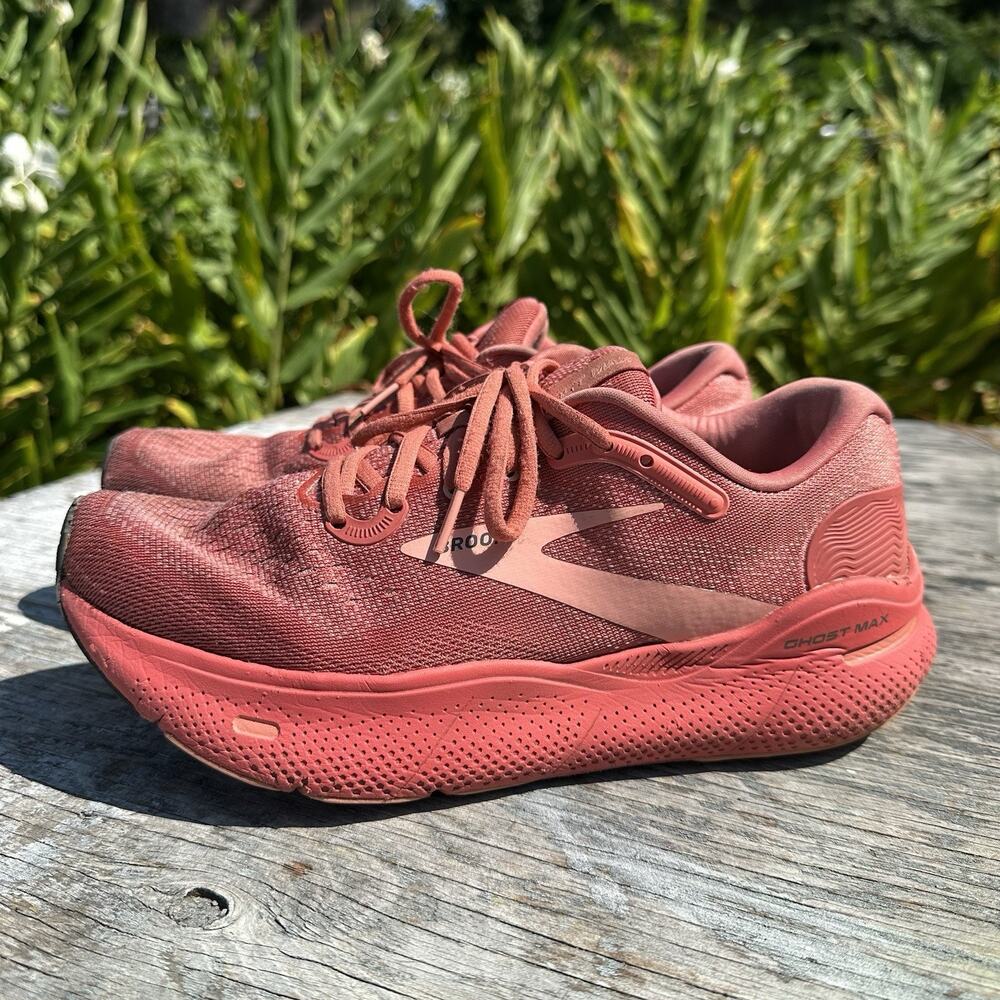 Brooks Ghost Max Faded Rose Cushion Women’s 10.5 Running Shoes 1203951B621 505